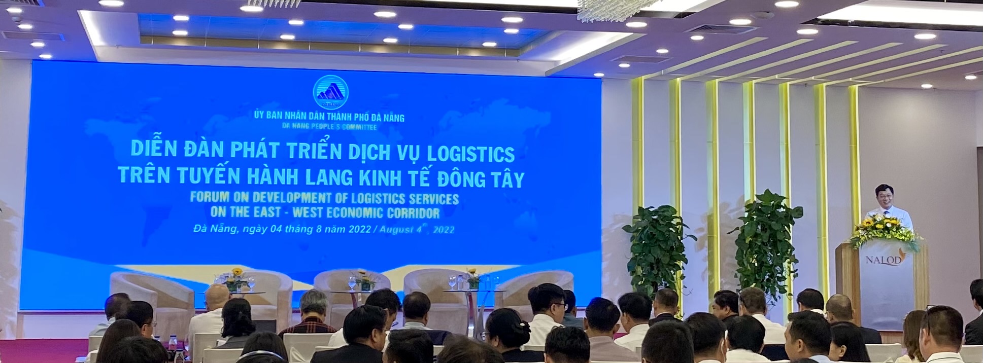 Ông Trần Phước Sơn - Phó Chủ tịch UBND thành phố Đà Nẵng phát biểu tại Diễn đàn